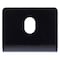 Hampton Hampton 2.40 in. H X 2.40 in. W X 1/8 in. D Black Steel Inside/Outside Square Corner Brace 02-3405-105 - alternate 2